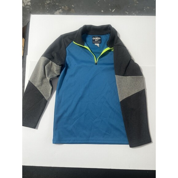 Boy's Size 12~ Osh Kosh Jacket 1/4 Zip Pullover Sweatshirt Outerwear - Picture 1 of 8